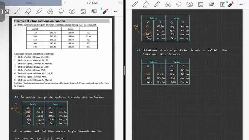 Marchés Financiers TD-8